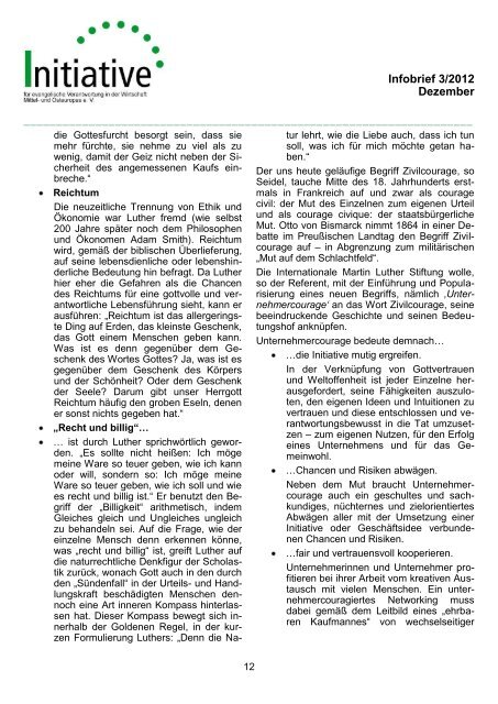 Infobrief 3/2012 Download - Initiative eV