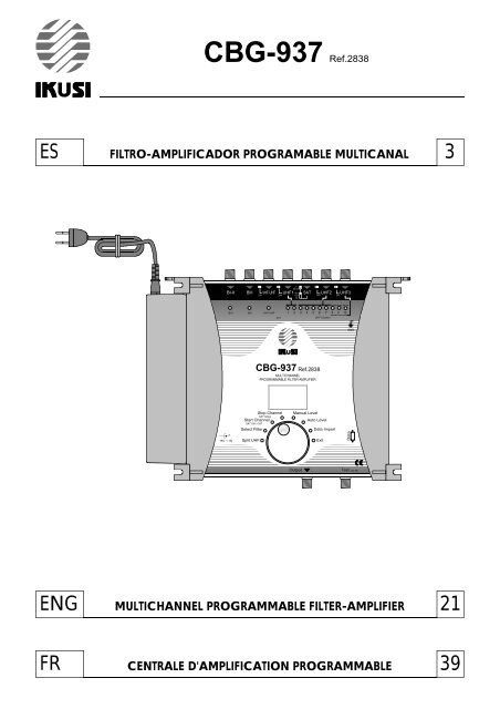 Manual IK-CBG-937 - Vaag.es