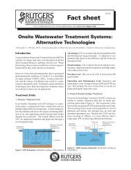 Onsite Wastewater Treatment Systems: Alternative Technologies