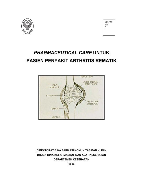 pharmaceutical care untuk pasien penyakit arthritis ... - Binfar Depkes