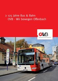 125 Jahre Bus & Bahn OVB - Wir bewegen Offenbach