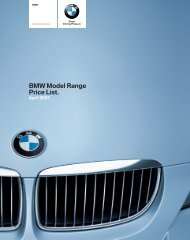 FPP1686 April Range price PDF - BMW