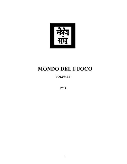 Mondo del Fuoco Vol. 1.pdf - Esonet.org