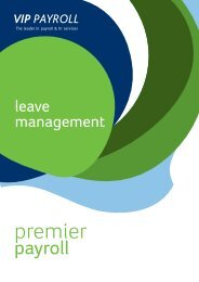 Premier Leave Management module 4pager.indd - VIP Payroll