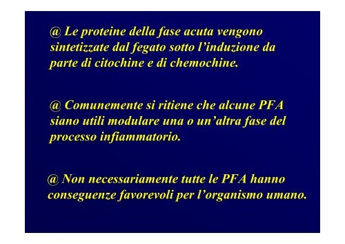 Proteine della fase acuta - ASL 13 Novara