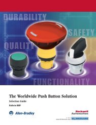 The Worldwide Push Button Solution Selection Guide - Klinkmann.