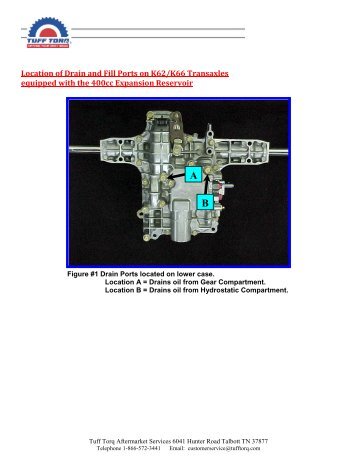 Checking & Adding Oil K62 M,V K66A, AC, R,Y, AD ... - Tuff Torq Parts