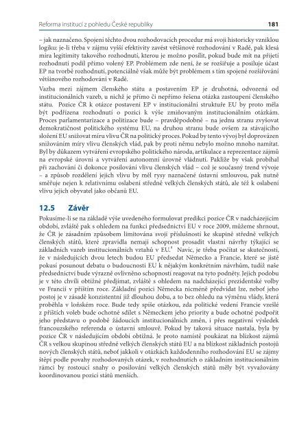 ÄeskÃ¡ politika v EvropskÃ© unii - Euroskop.cz