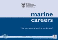 Marine Careers Booklet 2007 - Sancor home page
