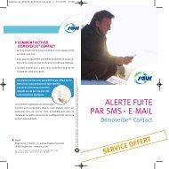 Domoveille Contact Brochure - Saur