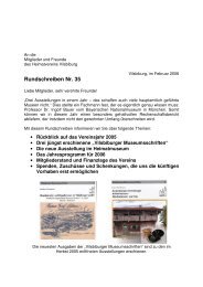 Rundschreiben Nr. 35 - Heimatmuseum Vilsbiburg