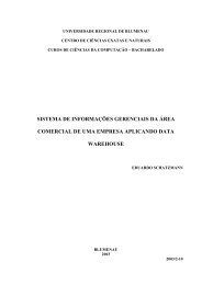 sistema de informaÃ§Ãµes gerenciais da Ã¡rea ... - Projeto Pesquisa