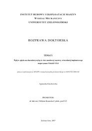 PeÅen tekst pracy (~16.0MB) - Uniwersytet ZielonogÃ³rski