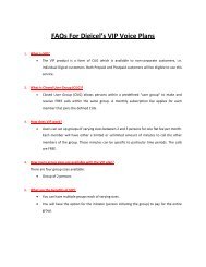 FAQs For Digicel's VIP Voice Plans - Digicel Jamaica