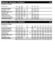 Wakefield - Normanton - Pontefract 147, 157 Pontefract ... - Arriva