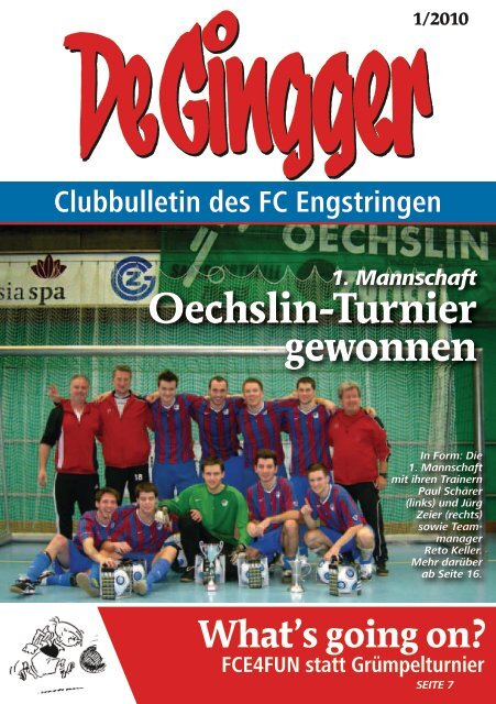 Oechslin-Turnier gewonnen - FC Engstringen