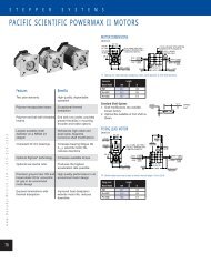 PACIFIC SCIENTIFIC POWERMAX II MOTORS - Kollmorgen