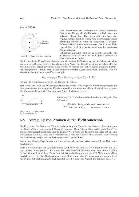 Experimentalphysik III (Atomphysik)