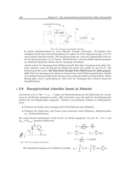 Experimentalphysik III (Atomphysik)