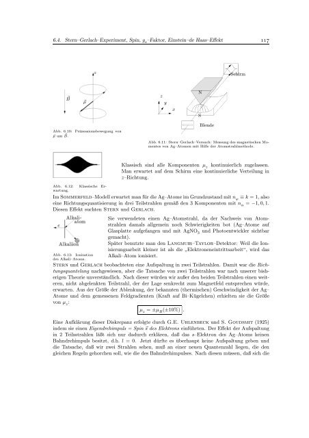 Experimentalphysik III (Atomphysik)