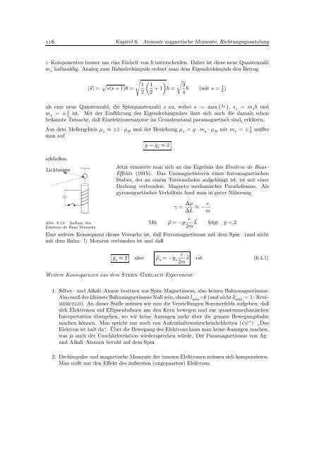 Experimentalphysik III (Atomphysik)