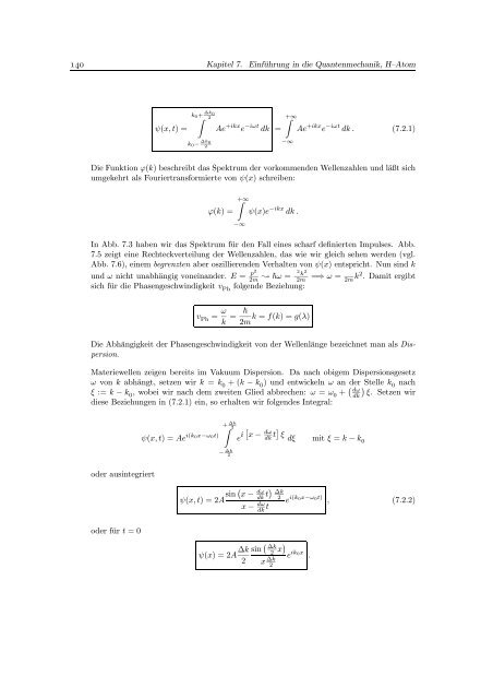 Experimentalphysik III (Atomphysik)