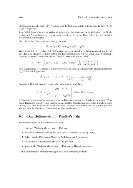 Experimentalphysik III (Atomphysik)