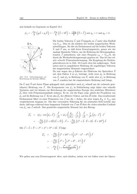 Experimentalphysik III (Atomphysik)