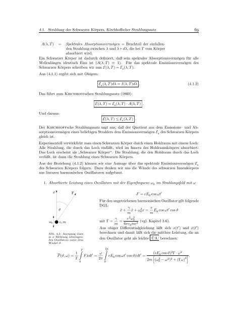 Experimentalphysik III (Atomphysik)