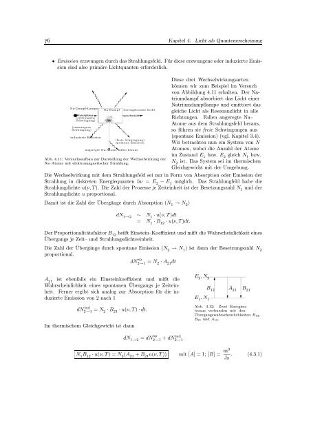 Experimentalphysik III (Atomphysik)