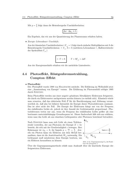 Experimentalphysik III (Atomphysik)