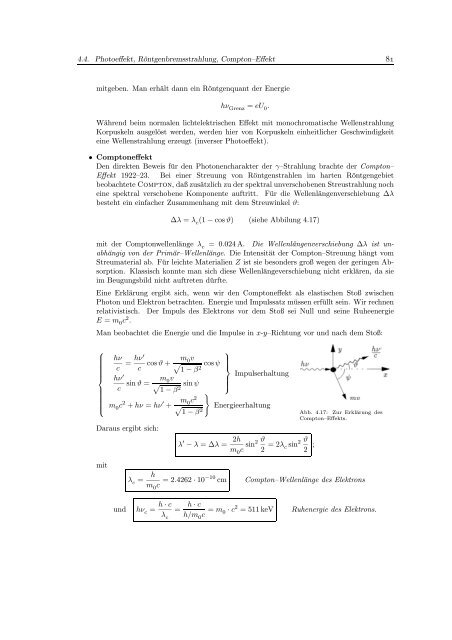 Experimentalphysik III (Atomphysik)