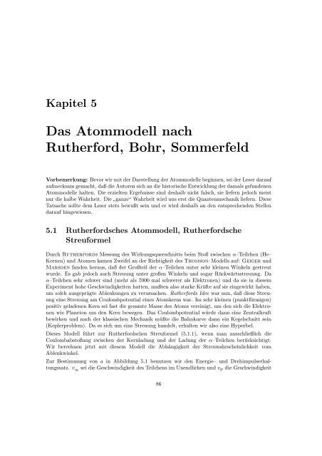 Experimentalphysik III (Atomphysik)