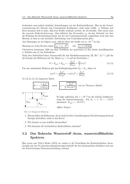 Experimentalphysik III (Atomphysik)