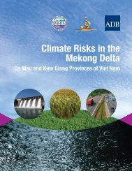 Climate Risks in the Mekong Delta: Ca Mau and Kien ... - GMS-EOC