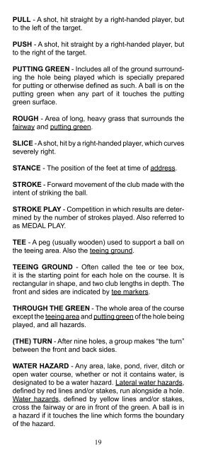 Caddie Manual - Western Golf Association