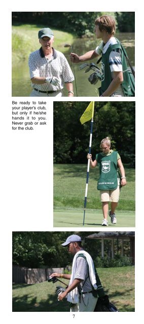 Caddie Manual - Western Golf Association