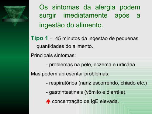 alergia alimentar - Univates