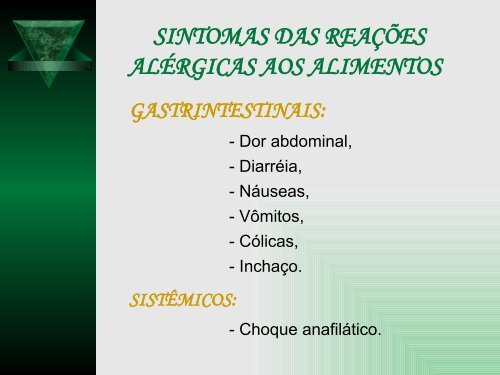 alergia alimentar - Univates