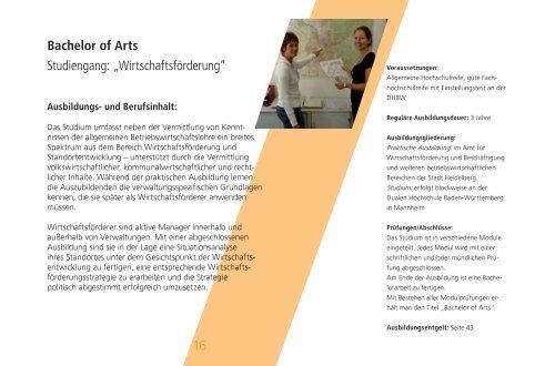 Ausbildung - Stadt Heidelberg