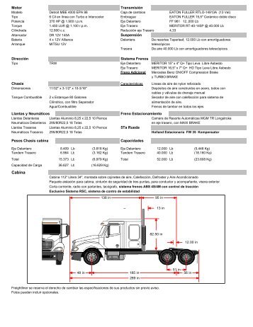 Freightliner TRACTO CL-112 6X4 52K MBE 370 ... - Kaufmann