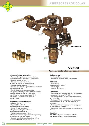 VYR-50 S ES - Vyrsa
