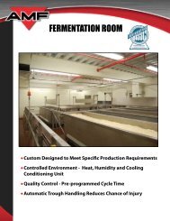 FERMENTATION ROOM - AMF Bakery Systems