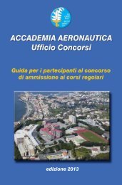 Guida ai partecipanti - Aeronautica Militare Italiana