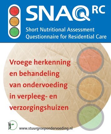 SNAQ RC - Stuurgroep ondervoeding
