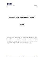 Si443x Sample Codes - Dorji