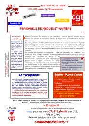 Tract 2011 ouvrier et service gÃ©nÃ©raux - Syndicat CGT Laborit