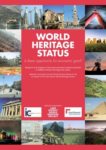 2009 World Heritage Status - Is there opportunity for Economic Gain