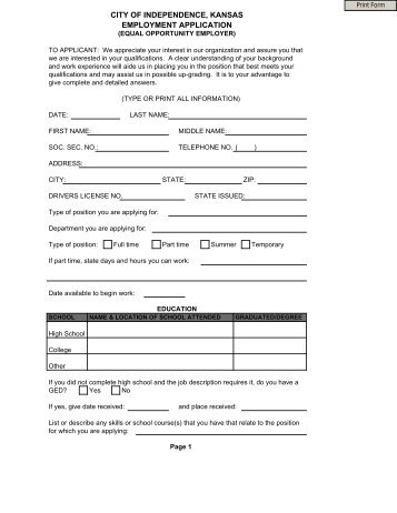 Application-Fill Out Online, Print, Sign and Return to Kansas Works