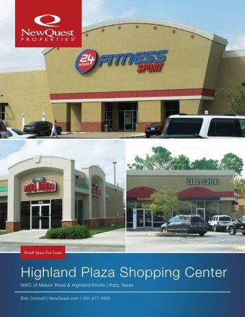 Highland Plaza Shopping Center - NewQuest Properties